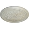 Ekena Millwork Luton Ceiling Medallion (Fits Canopies up to 1 1/8"), Hand-Painted Flash Blue, 15 3/4"OD x 5/8"P CM16LUFBS - alternate 2